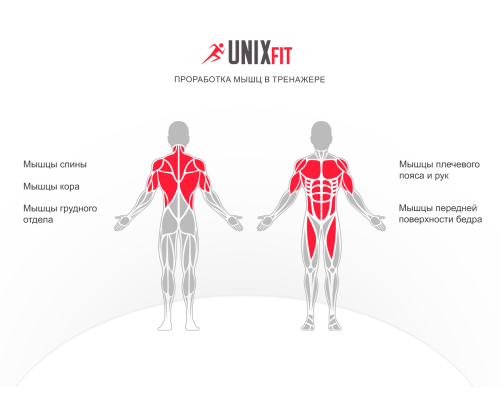 Турник-пресс-брусья UNIX FIT POWER TOWER 150