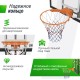 Баскетбольный щит регулируемый UNIX LINE B-BACKBOARD-PC 50"x32" R45